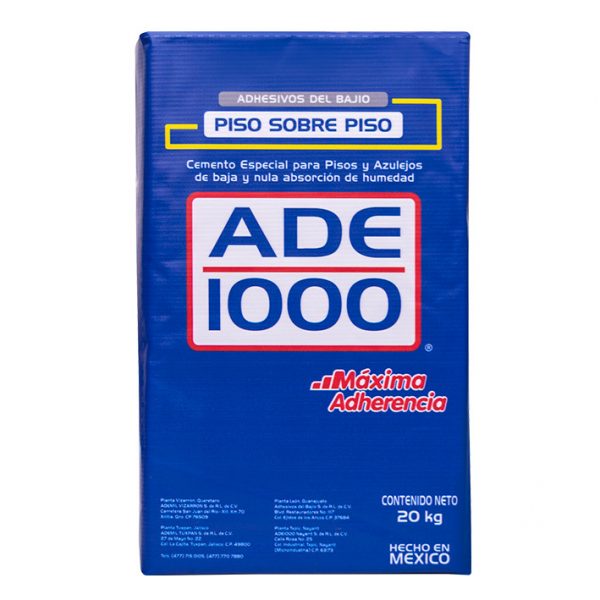 Piso Sobre Piso 20kg ADE1000