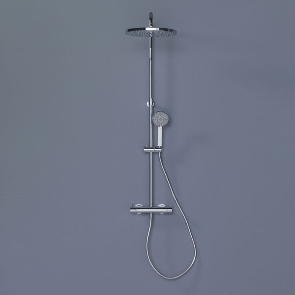 Columna de ducha Tec Round cromo Noken