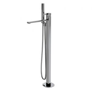 Monomando baño-ducha instalación a pavimento NK Concept cromo Noken