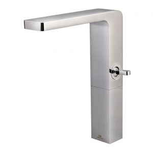 Monomando lavabo caño alto Lounge titanio Noken