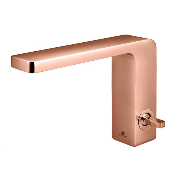 Monomando lavabo caño bajo Lounge cobre Noken