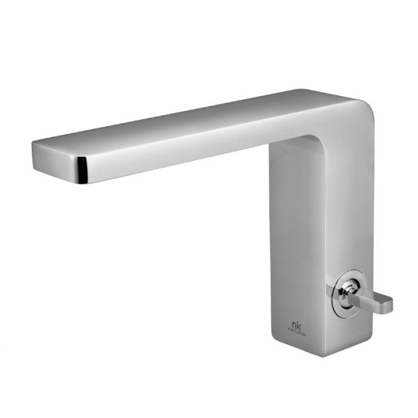 Monomando lavabo caño bajo Lounge titanio Noken