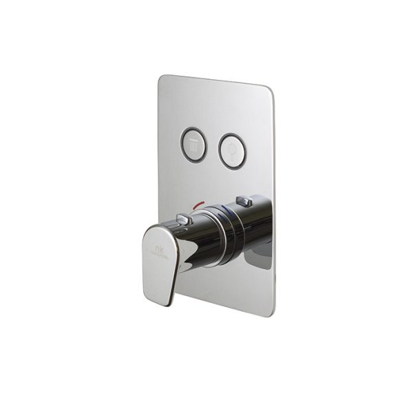 Termostática encastre baño-ducha Project Line cromo Noken