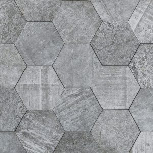 Amsterdam Hexagon Grey