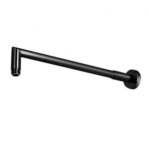 Brazo rociador Rondo de 40cm a pared negro Noken