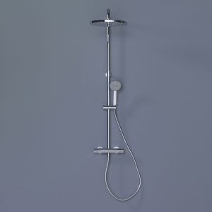 Columna de ducha Tec Round cromo Noken