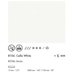 Krion 8104 Calla White