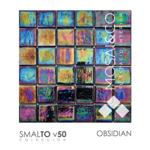 Obsidian  100% Smalti Iridiscente