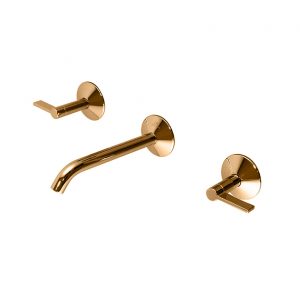 Grifería de baño encastre Lignage Oro Noken