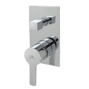 Monomando encastre ducha con desviador Urban cromo  Noken