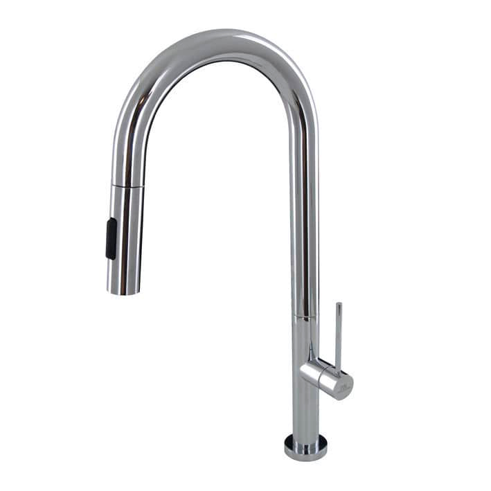 Monomando fregadero con ducha extraíble y caño giratorio Urban Stick Noken